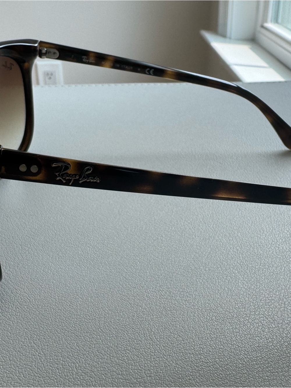 Ray-Ban Women's Tortoiseshell Sunglasses with Brown Gradient Lenses - Picture 4 of 5